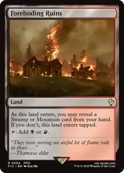 Foil - Foreboding Ruins (Surge Foil) - 394 / NM / English MTG - Image 1