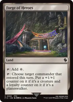 Foil - Forge of Heroes (Surge Foil) - 395 / NM / English MTG - Image 1