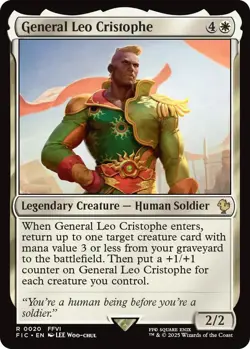 Foil - General Leo Cristophe (Surge Foil) - 20 / NM / English MTG - Image 1