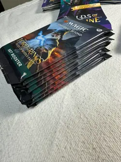 Magic Gathering MTG Sealed Booster Packs Lot Of 20, LotR, Machine, Baldur, Wilds - Image 2
