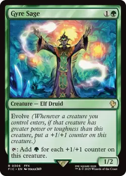 Foil - Gyre Sage (Surge Foil) - 306 / NM / English MTG - Image 1