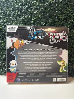 Pokemon TCG Scarlet & Violet Black Bolt & White Flair Unova Poster Collection - Image 2