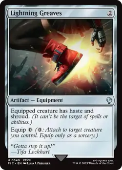 Foil - Lightning Greaves (Surge Foil) - 349 / NM / English MTG - Image 1