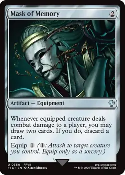 Foil - Mask of Memory (Surge Foil) - 350 / NM / English MTG - Image 1
