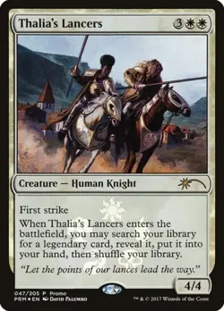 Thalia's Lancers -Foil Light Play MTG Promos: Media - Image 1