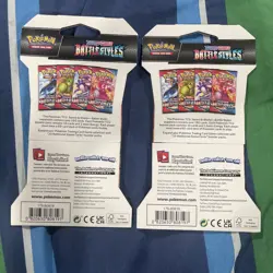2 Pokemon Sword & Shield Battle Styles - Sleeved Booster - Image 2