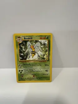Beedrill - 17/102 - Pokemon 1ST Set Unlimited Rare - Image 1