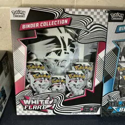 Pokemon TCG White Flare and Black Bolt Binder Collection - Image 2