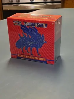 Pokemon Sword & Shield Base Set ETB New Never Opened Factory Sealed - Image 1