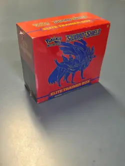 Pokemon Sword & Shield Base Set ETB New Never Opened Factory Sealed - Image 2