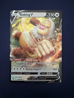 Slaking V 058/078 2023 Pokemon TCG World Championship Variant - Image 1