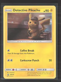 Pokemon SMPromo Detective Pikachu Promo #SM190 - Image 1