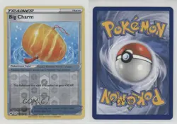 Big Charm Reverse Foil Pokemon Sword & Shield #158 u3f - Image 3