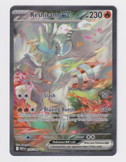 Reshiram ex SIR #166 Pokemon White Flare 166/086 NM-Mint Condition (English) - Image 2