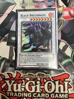 Black Brutdrago Super Rare SOVR-EN043 Yugioh - Image 1
