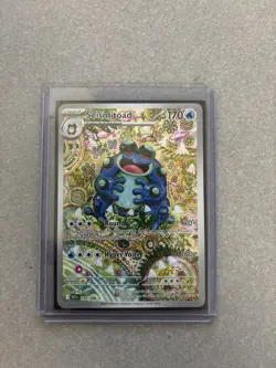 Seismitoad Illustration Rare 105/086 Pokemon Black Bolt - Image 1