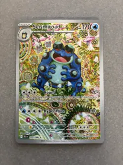 Seismitoad Illustration Rare 105/086 Pokemon Black Bolt - Image 2
