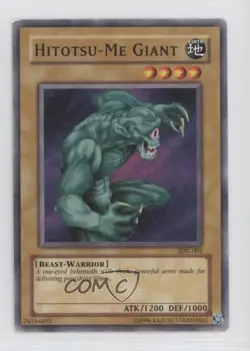 Hitotsu-Me Giant Unlimited YuGiOh Starter Deck Kaiba #SDK-002 2002 0p5r - Image 1