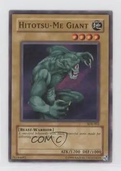 Hitotsu-Me Giant Unlimited YuGiOh Starter Deck Kaiba #SDK-002 2002 0xr2 - Image 1