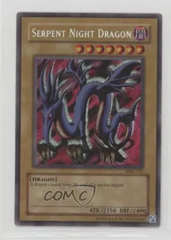 Serpent Night Dragon Unlimited YuGiOh Magic Ruler Booster #MRL-103 2002 1e19 - Image 1
