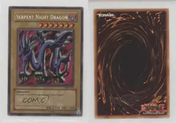 Serpent Night Dragon Unlimited YuGiOh Magic Ruler Booster #MRL-103 2002 1e19 - Image 3