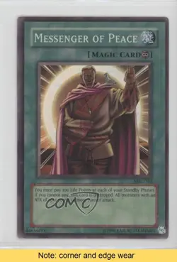 Messenger of Peace Unlimited YuGiOh Magic Ruler Booster #MRL-102 2002 READ 0d08 - Image 1