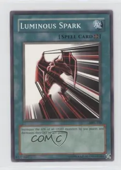 Luminous Spark Unlimited YuGiOh Magic Ruler Booster #MRL-100 2002 0xr2 - Image 1