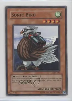 Sonic Bird Unlimited YuGiOh Magic Ruler Booster #MRL-093 2002 0w8 - Image 1