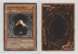 Ceremonial Bell Unlimited YuGiOh Magic Ruler Booster #MRL-092 2002 0y59 - Image 3