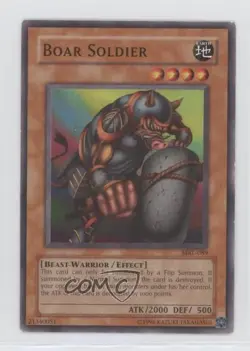 Boar Soldier Unlimited YuGiOh Magic Ruler Booster #MRL-089 2002 0xr2 - Image 1
