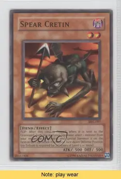 Spear Cretin Unlimited YuGiOh Magic Ruler Booster #MRL-087 2002 READ 1a1 - Image 1