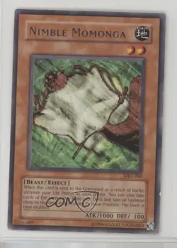 Nimble Momonga Unlimited YuGiOh Magic Ruler Booster #MRL-086 2002 12hh - Image 1