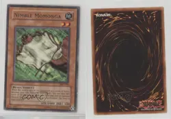 Nimble Momonga Unlimited YuGiOh Magic Ruler Booster #MRL-086 2002 12hh - Image 3