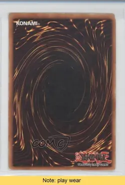 Dark Zebra Unlimited YuGiOh Magic Ruler Booster #MRL-084 2002 READ 1a1 - Image 2