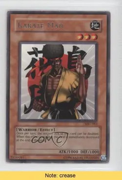 Karate Man Unlimited YuGiOh Magic Ruler Booster #MRL-083 2002 READ 0j6 - Image 1