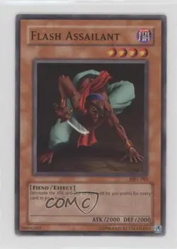 Flash Assailant Unlimited YuGiOh Magic Ruler Booster #MRL-082 2002 0d2 - Image 1