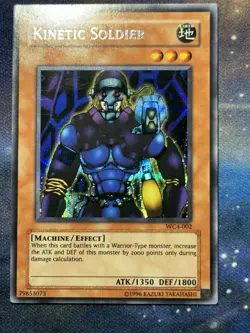 Kinetic Soldier WC4-002 Secret Rare World Champion Promo 2004 Yugioh Yu-Gi-Oh LP - Image 4