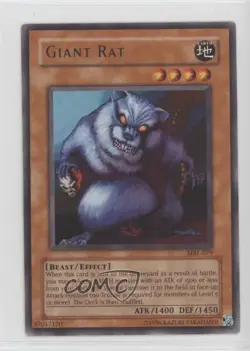 Giant Rat Unlimited YuGiOh Magic Ruler Booster #MRL-079 2002 1b03 - Image 1