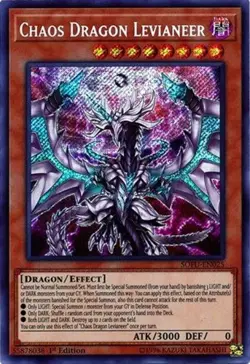 *** CHAOS DRAGON LEVIANEER *** 1ST EDITION SECRET RARE SOFU-EN025 YUGIOH! - Image 1
