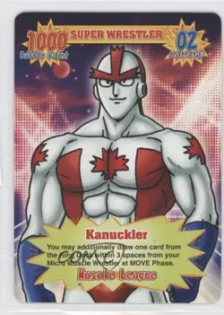 2003 Ultimate Muscle: The Kinnikuman Legacy Battle Card Game Batt Kanuckler 1h2 - Image 1