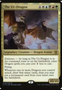 x1 The UR Dragon CMM #361 Mythic Card, Near Mint pack fresh - Image 1