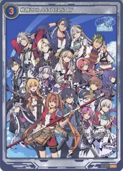 The Legend of Heroes Kiseki Trails Trading Card Game Promo 20th TGS 2024 - Image 1