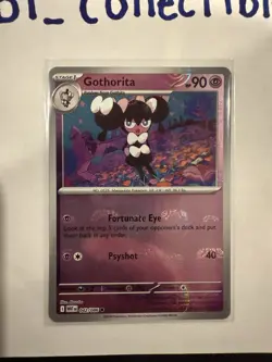 Gothorita Master Ball 042/086 White Flare Pokemon Card English +3 Pokeball Holos - Image 2