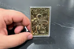 1999 Burger King 23K Gold‑Plated Mewtwo Pokemon Card - Loose, No PokeBall or COA - Image 3