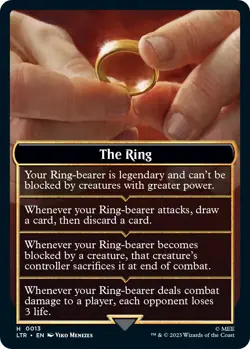 The Ring Helper Card - 13 / English / Near Mint MTG - Image 1
