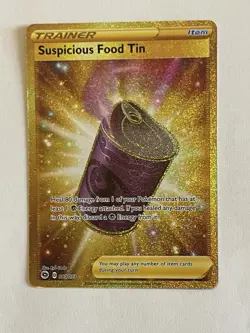 Pokemon Card .. Suspicious Food Tin 080/073 - Image 1