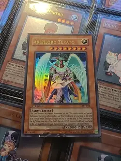 YuGiOh Trading Card Archlord Zerato AST-034 1st Edition Holo Yu-Gi-Oh - Image 1