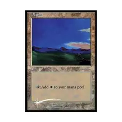 WOTC MtG Arena Promos Plains (2001) (P) (Foil) VG - Image 1