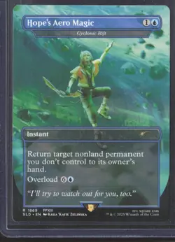 MTG Final Fantasy HOPE'S AERO MAGIC Cyclonic Rift #1869 Secret Lair Drop Regular - Image 1