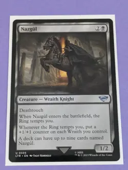 MTG: The Lord of the Rings: Nazgul #0335 Uncommon - NM - Image 1